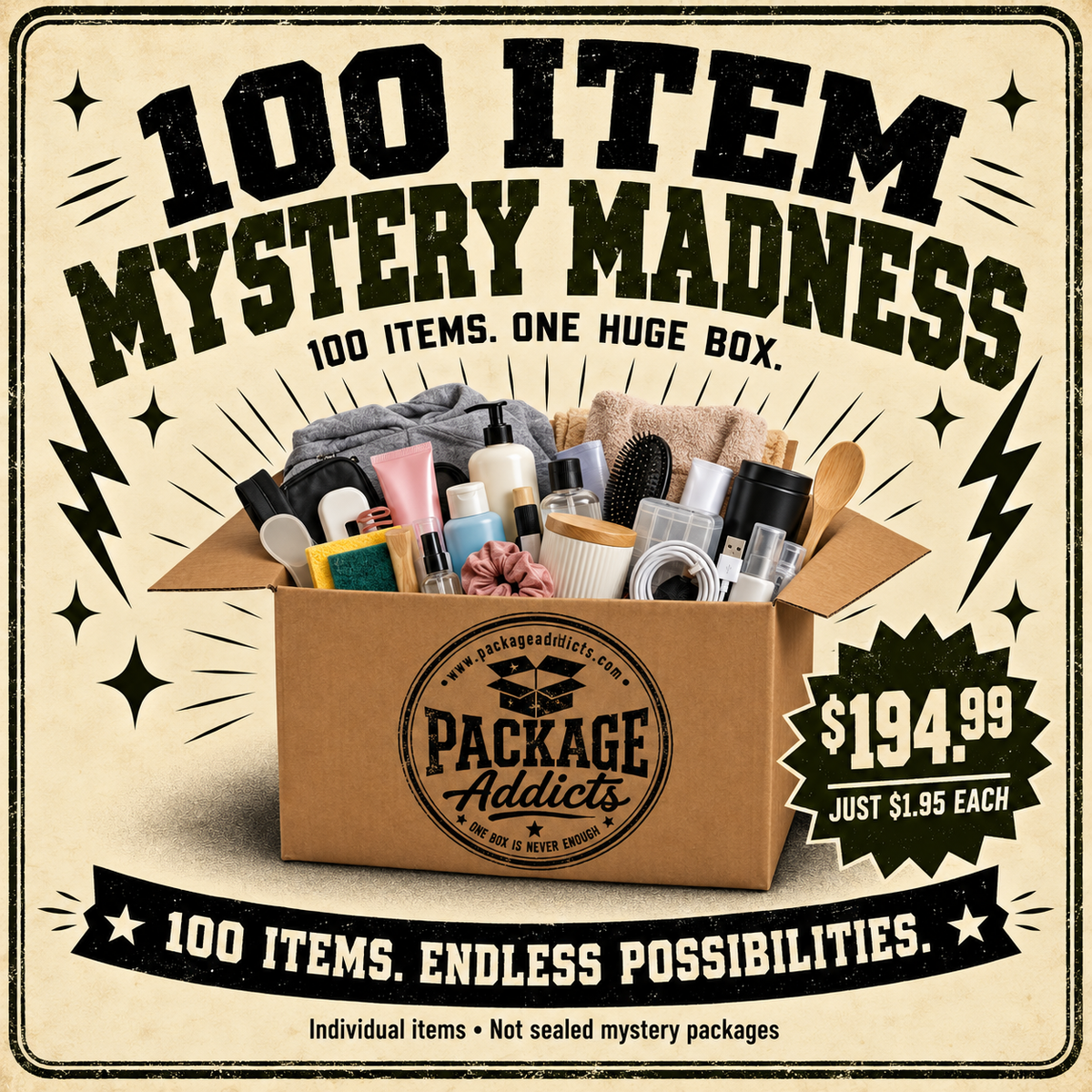 MYSTERY MADNESS BOX!